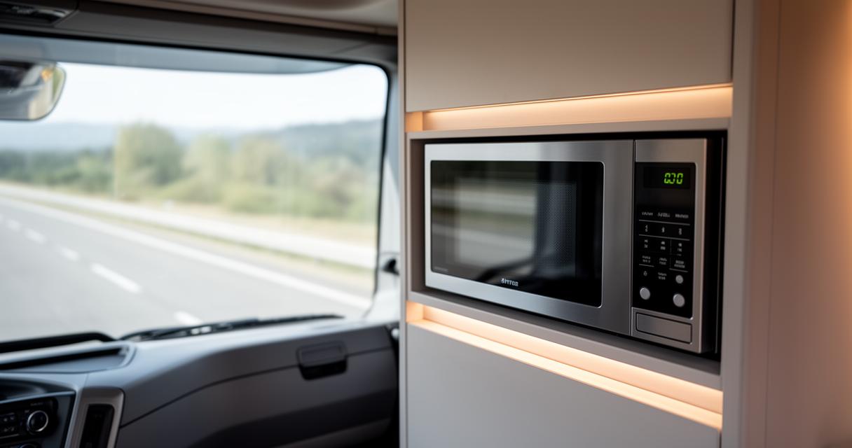 Microondas para camiones: 5 mitos sobre capacidad, peso y precio que todo camionero debe conocer antes de su elección
